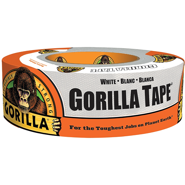 TAPE - DUCT 2 X 30YD WHT GORILLA