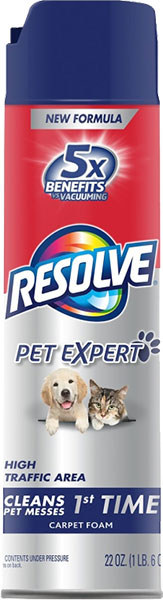CARPET CLEANER - RESOLVE FOAM