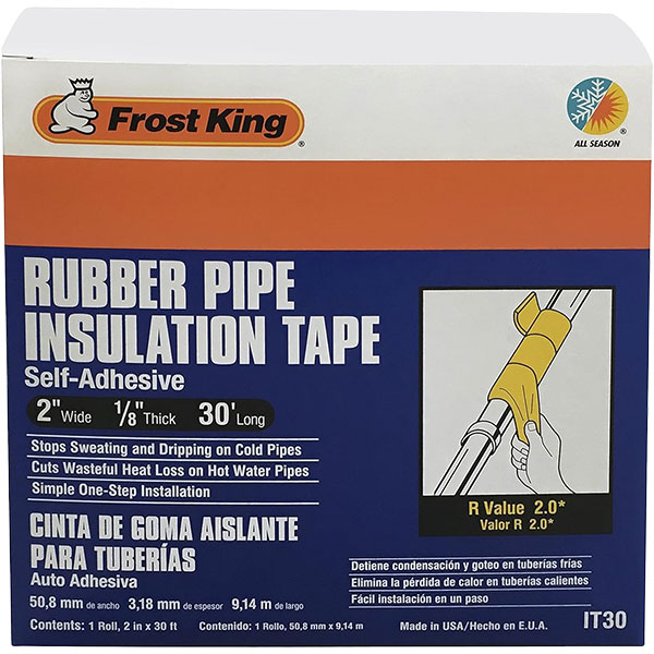 RUBBER INSULATION TAPE - 2" X 30