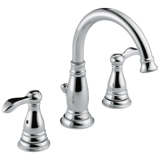 BATH FAUCET - DELTA WIDE CHROME