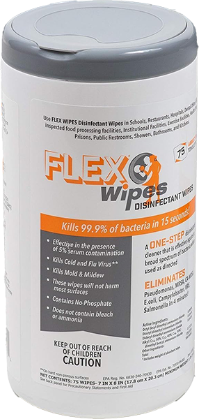 DISINFECT WIPES - CANISTER PK/75
