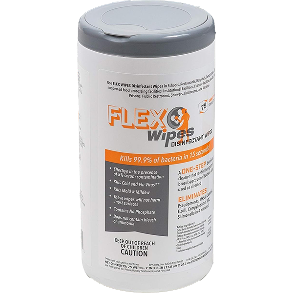 DISINFECT WIPES - CANISTER PK/75