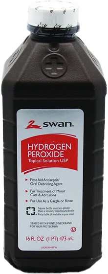HYDROGEN PEROXIDE- 16 OZ.