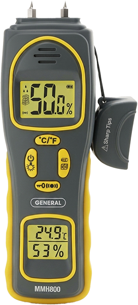MOISTURE METER -TEMP & HUMIDITY