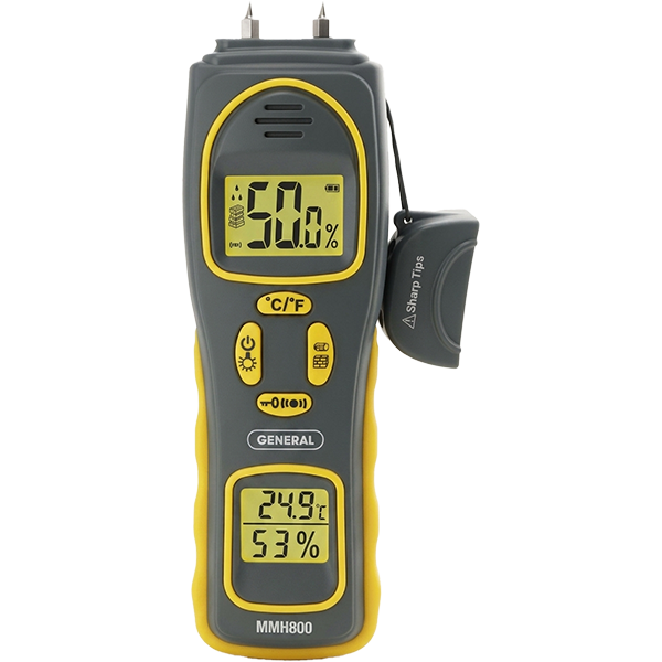 MOISTURE METER -TEMP & HUMIDITY