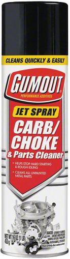CARBURETOR & CHOKE CLEANER - GUMMOUT
