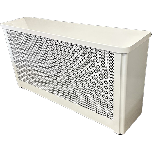 RADIATOR COVER - WHITE