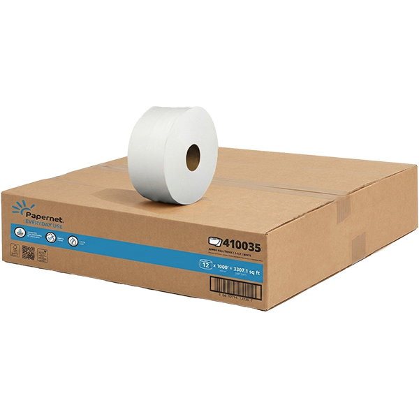 TOILET PAPER - 2 PLY 9" JRT HEAVENLY SOFT