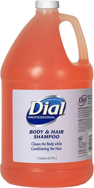 SHAMPOO - DIAL BODY & HAIR GAL.