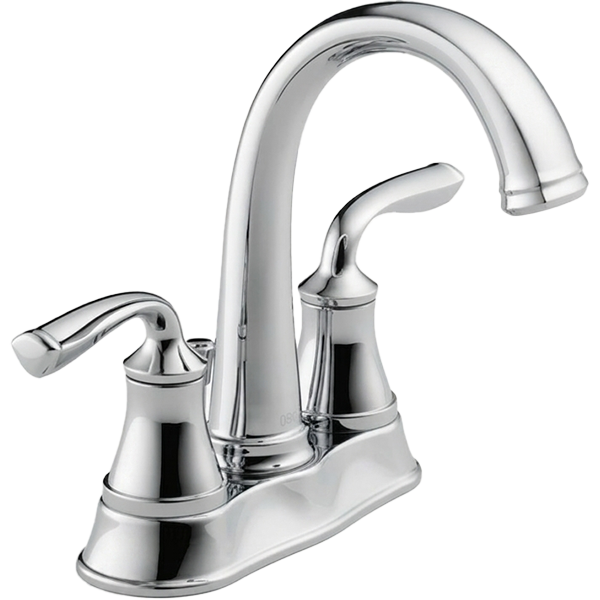BATH FAUCET - DELTA TWO HANDLE