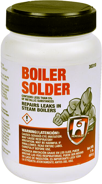 BOILER SOLDER - 1 LB.
