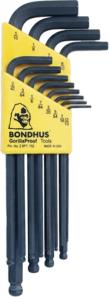 HEX KEY SET - SAE 12 PC.