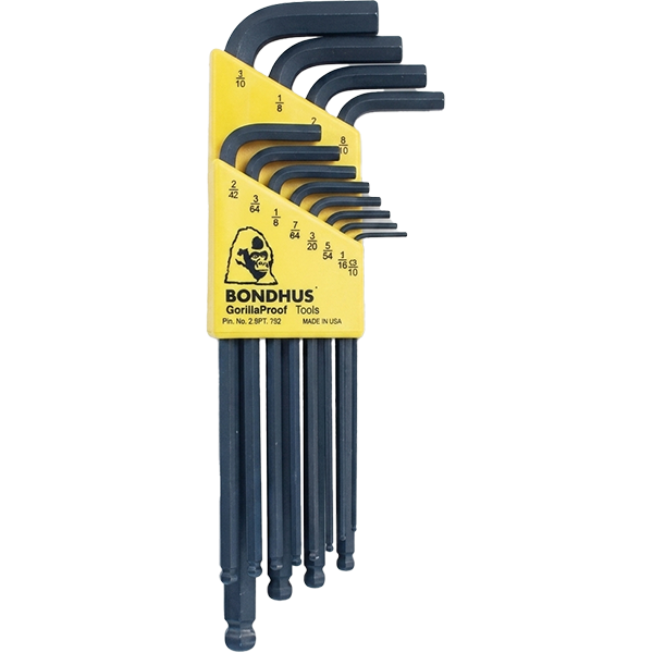 HEX KEY SET - SAE 12 PC.