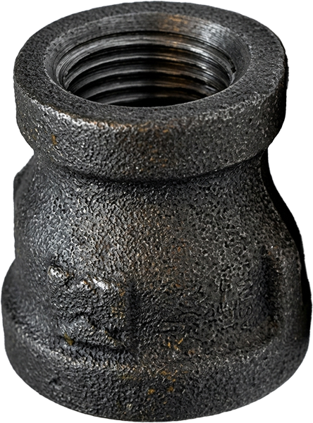 COUPLING BLACK REDUCING - 1" X 1/2"