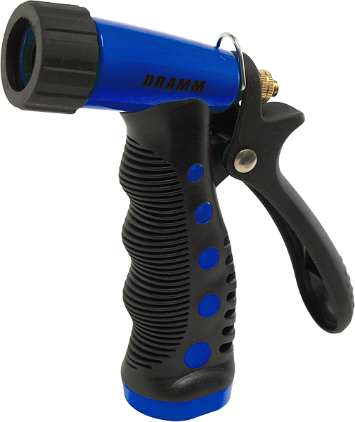 HOSE NOZZLE - PISTOL METAL BLUE