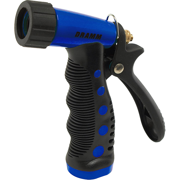 HOSE NOZZLE - PISTOL METAL BLUE