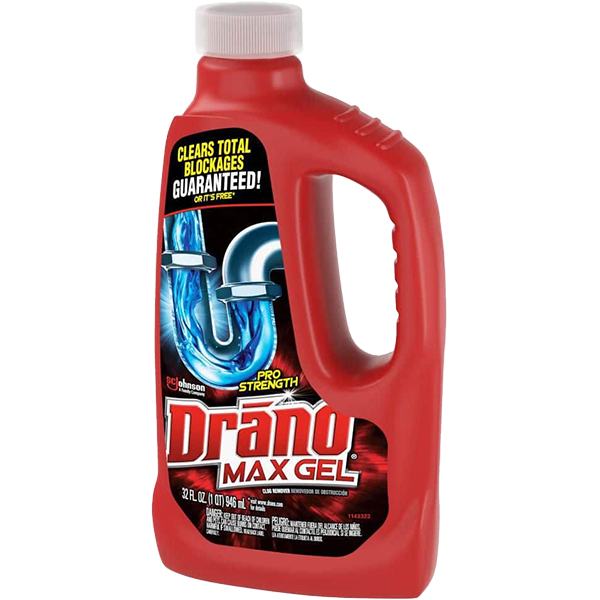 DRAIN OPENER - DRANO MAX GEL