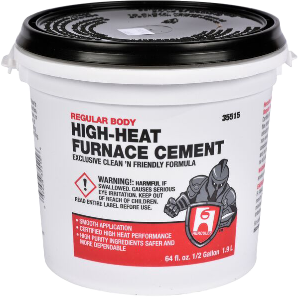 FURNACE CEMENT - 1/2 GAL.