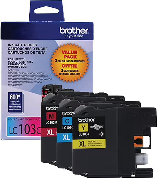 INK CARTRIDGE - BROTHER 3 PACK