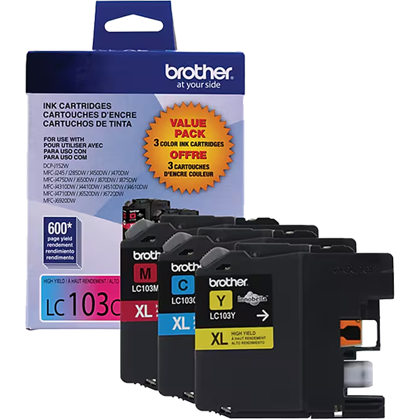 INK CARTRIDGE - BROTHER 3 PACK