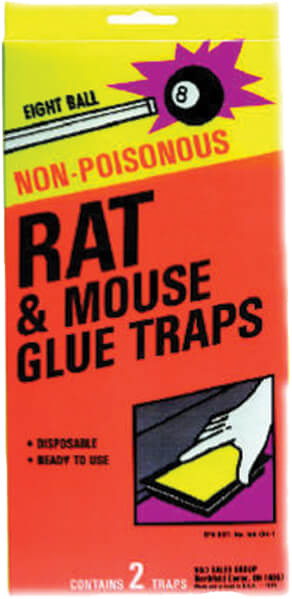 GLUE TRAP - RAT BAITED PK/2