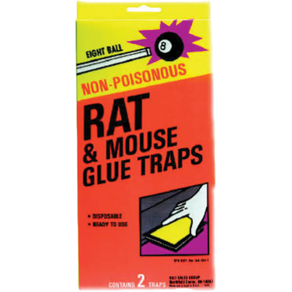 GLUE TRAP - RAT BAITED PK/2