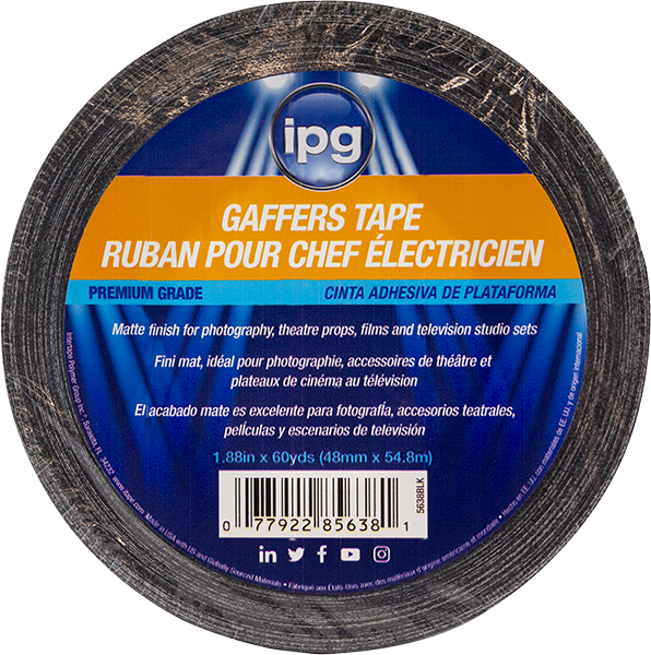 TAPE - GAFFER - 2" X 60 YD 3M