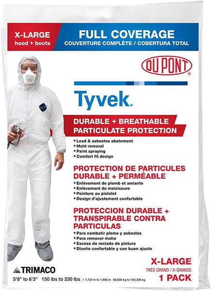COVERALL - TYVEK X-LARGE