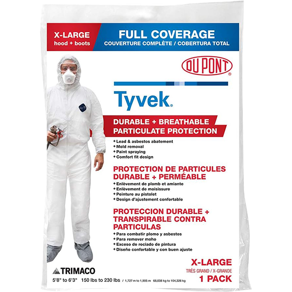 COVERALL - TYVEK X-LARGE