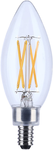 BULB - 5.5W LED CANDELABRA 27K CL