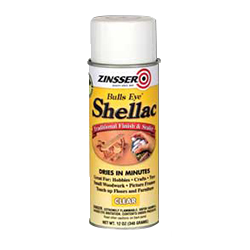 SHELLAC - ZINSSER SPRAY CLEAR