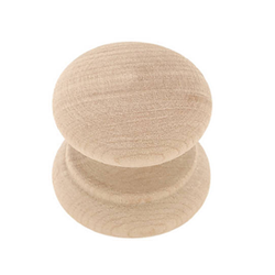 CABINET KNOB - WOOD 1 1/4"