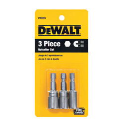 MAGNETIC NUT DRIVER - DEWALT 3PC