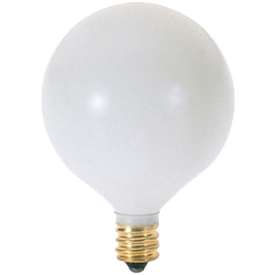 BULB - 40W G16 FROST CAND GLOBE