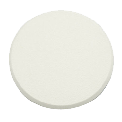 DOOR SHIELD - 5" ROUND WHITE