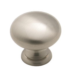 CABINET KNOB - 1-1/4" S/C ROUND