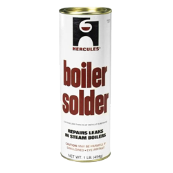 BOILER SOLDER - 1 LB.
