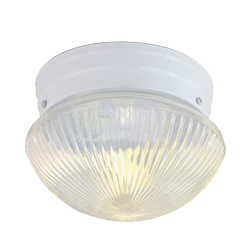 FIXTURE - MUSHROOM 9-1/2" CLEAR