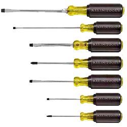 SCREWDRIVER SET - KLEIN 7 PC.