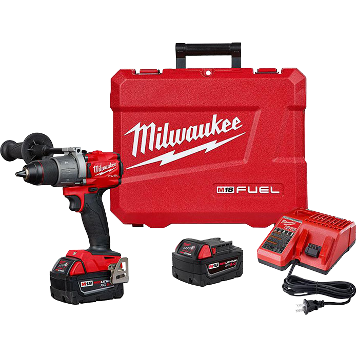 DRILL - MILWAUKEE 18V HAMMER 1/2" CORDLESS