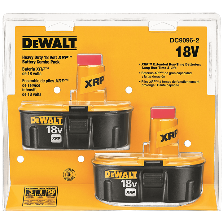 BATTERY - 18V DEWALT XRP 2.4 AMP