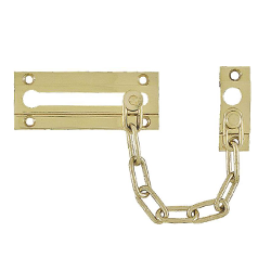 DOOR GUARD - CHAIN SOLID BR HD