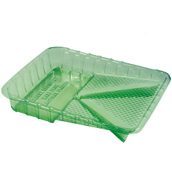 PAINT TRAY - PLASTIC GREEN 9"