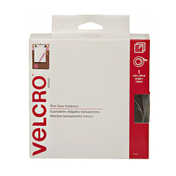 VELCRO - 15' CLEAR INDUSTRIAL