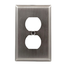 PLATE - OUTLET CHROME