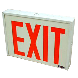 FIXTURE - EMERGENCY EXIT NYC LED