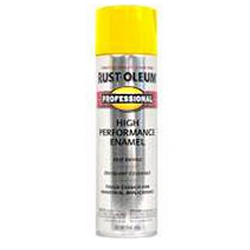 SPRAY PAINT - RUSTOLEUM PRO SAFE YELLOW