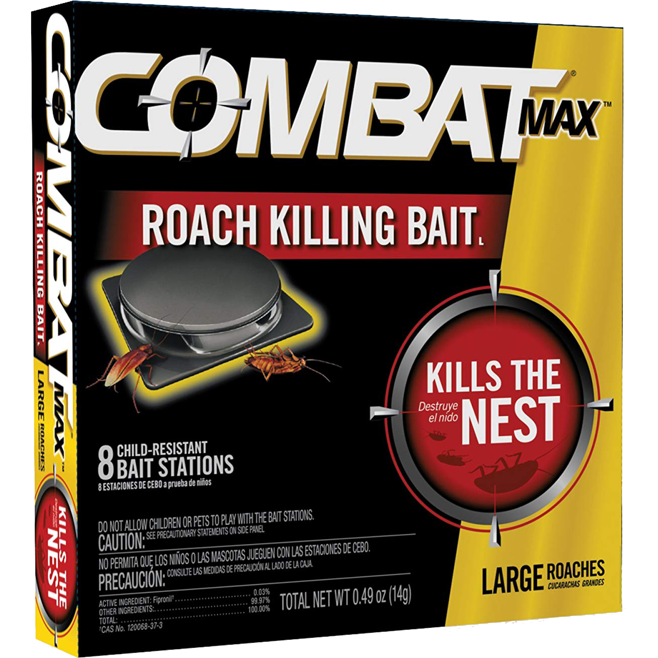 ROACH - COMBAT LARGE ROACH PK/8