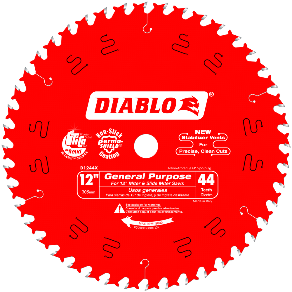 BLADE - MITER SAW 12" 44T DIABLO