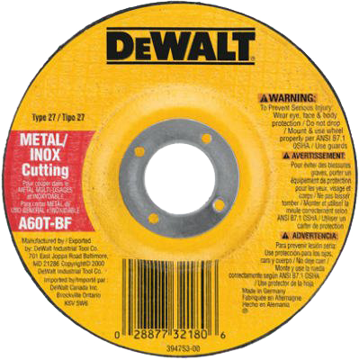 CUT WHEEL - METAL 4 X.045 X 5/8